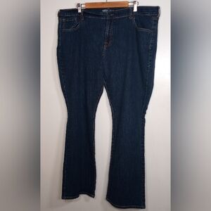 Old Navy The Flirt Bootcut Dark Wash Blue Jeans Size 20